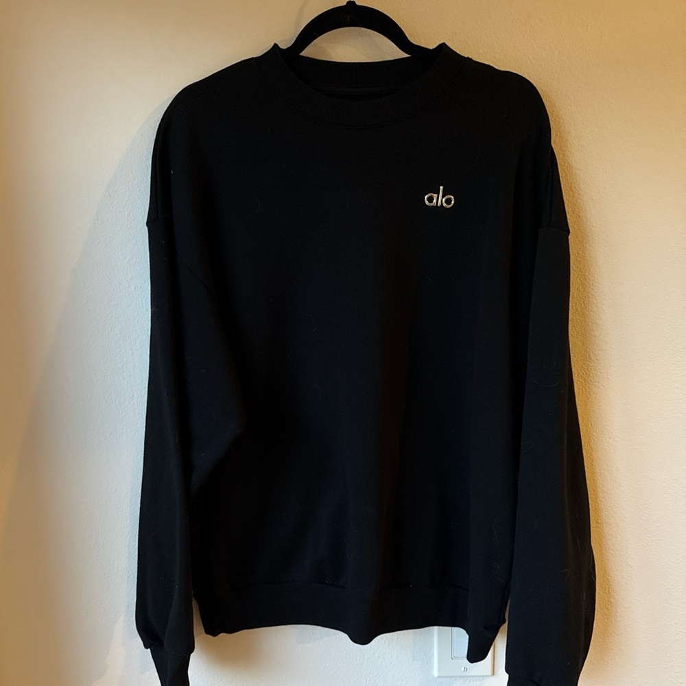 ALO Black Crewneck
